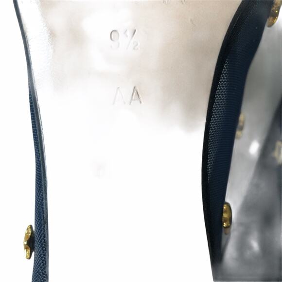 Walter Steiger Star Pump Navy Sheer 9.5AA Handmade - Picture 14 of 14